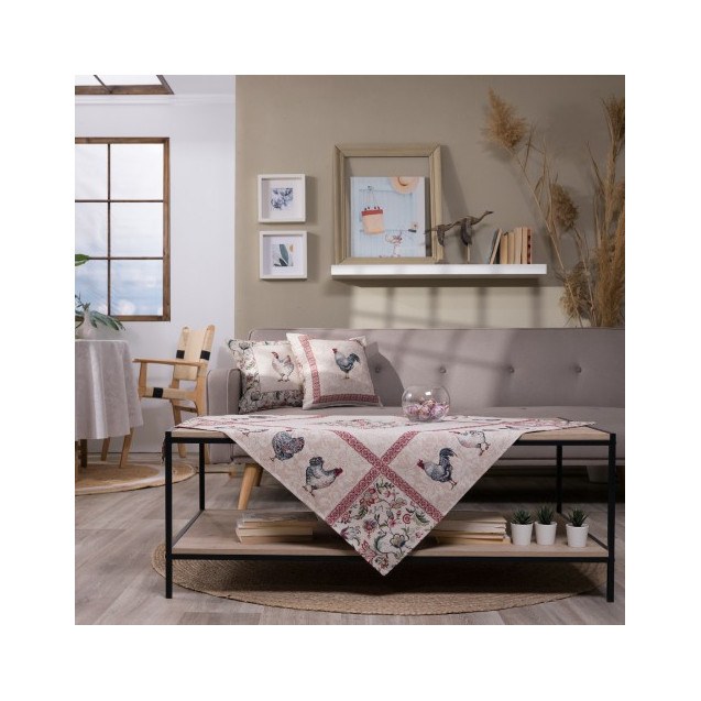 Καρέ & Τραβέρσα Teoran Rooster Σετ 2 τεμαχίων -...