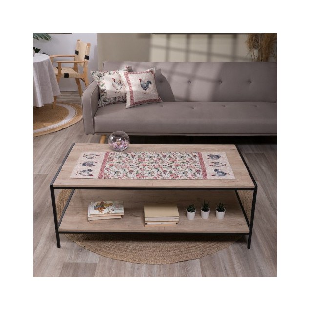 Καρέ & Τραβέρσα Teoran Rooster Σετ 2 τεμαχίων -...