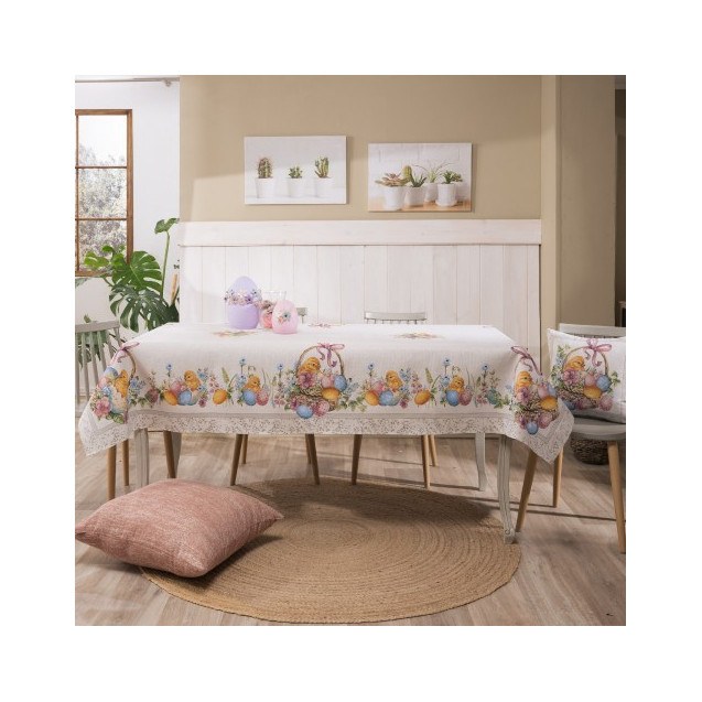 Τραπεζομάντηλο Teoran Clucky - 140x220cm