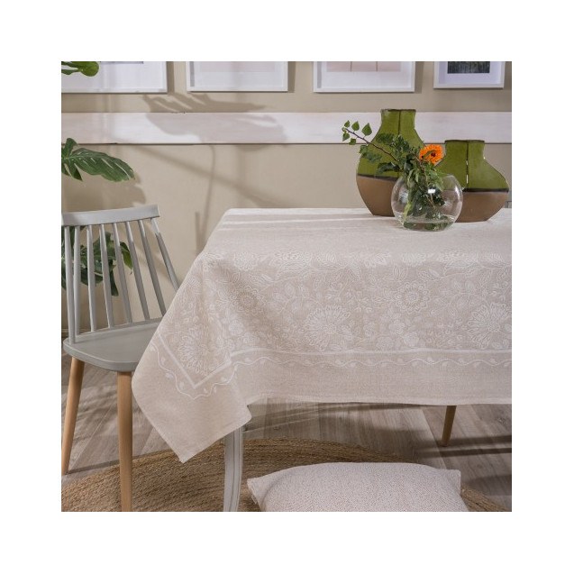 Τραπεζομάντηλο Teoran Peony 01 - 140x220cm