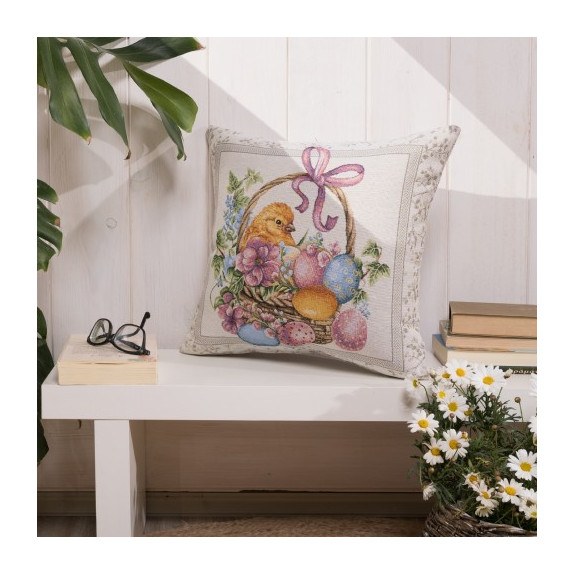 Μαξιλαροθήκη Teoran Clucky - 45x45cm