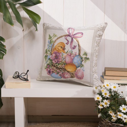 Μαξιλαροθήκη Teoran Clucky - 45x45cm