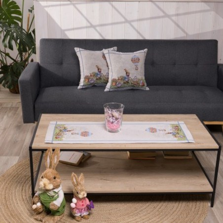 Καρέ &amp Τραβέρσα Teoran Pascal Σετ 2 τεμαχίων - 100x100cm & 40x100cm