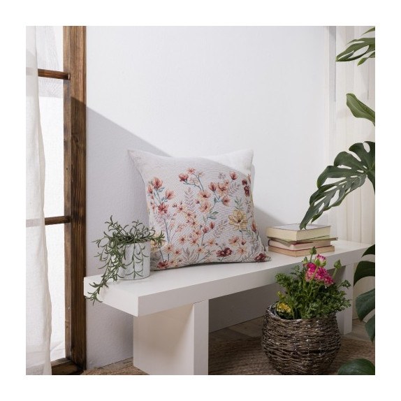 Μαξιλαροθήκη Teoran Piera - 45x45cm με γέμιση