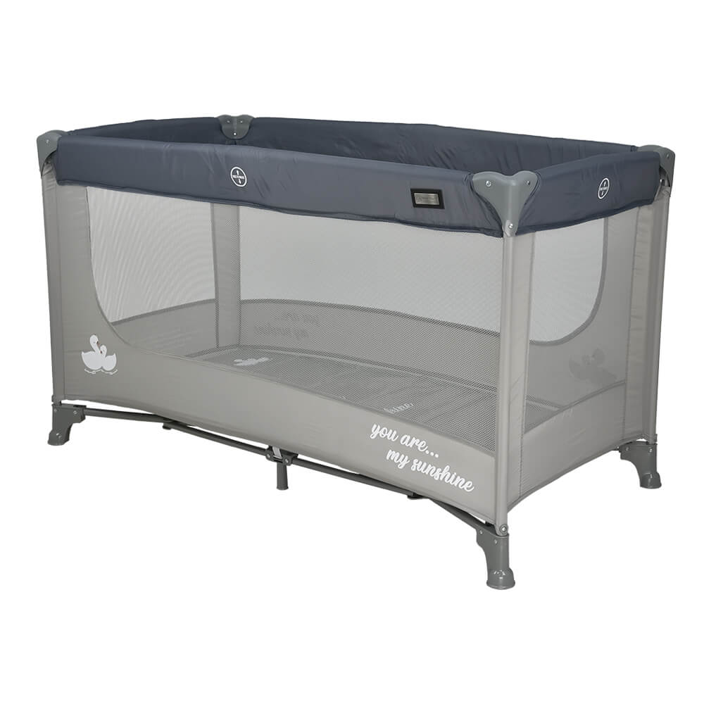 Bebe Stars Παρκοκρέβατο Bebe Stars Sunshine Grey 883-186