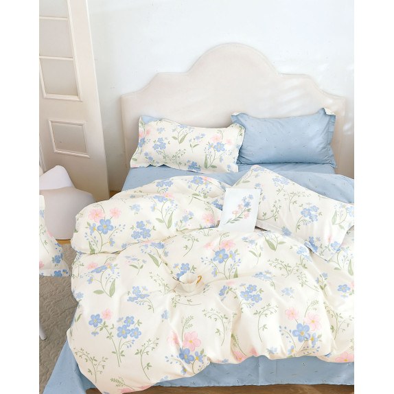 Σετ Σεντόνια Υπέρδιπλα 4 Τεμαχίων Rythmos Miranda 230x260