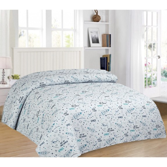 ΚΟΥΒΕΡΛΙ ΜΟΝΟ 160x220 ADAM HOME 5030