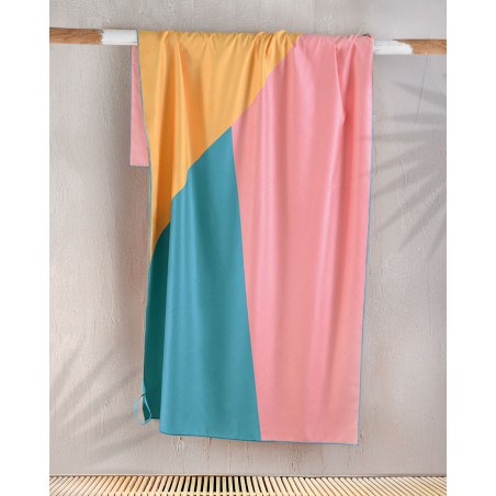 Πετσέτα Θαλάσσης Rythmos Spectrum Pink 90x160