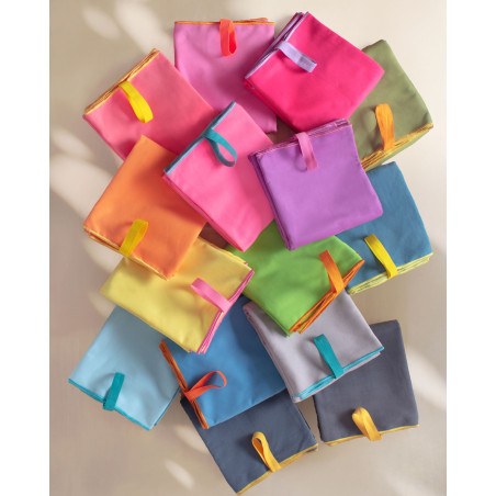 Πετσέτα Θαλάσσης Rythmos Urban New ΝΕΟΝ ΡΟΖ 90x160