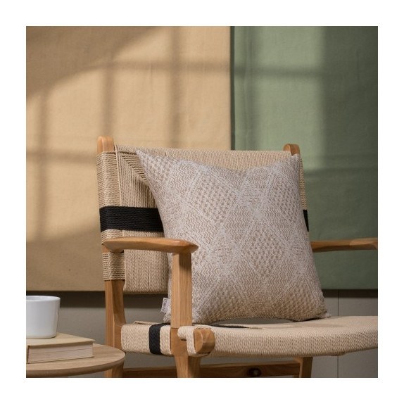 Μαξιλαροθήκη Treviso 02 - 65x65cm δαπέδου με γέμιση