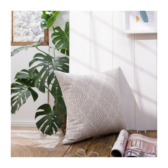 Μαξιλαροθήκη Treviso 03 - 65x65cm δαπέδου με γέμιση