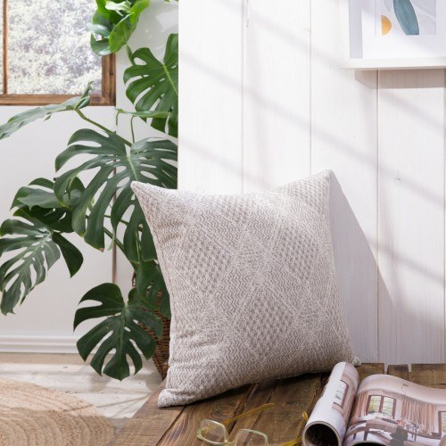 Teoran Μαξιλαροθήκη Treviso 03 - 65x65cm δαπέδου με γέμιση