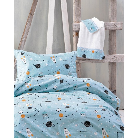 Σετ Παιδικές Μαξιλαροθήκες 2 Τεμαχίων Rythmos Astroworld...