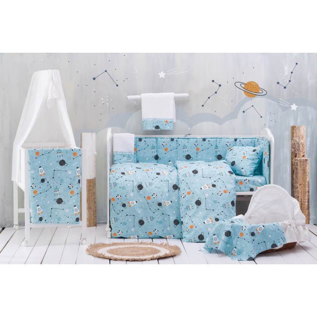 Σετ Σεντόνια Κούνιας 3 Τεμαχίων Rythmos...