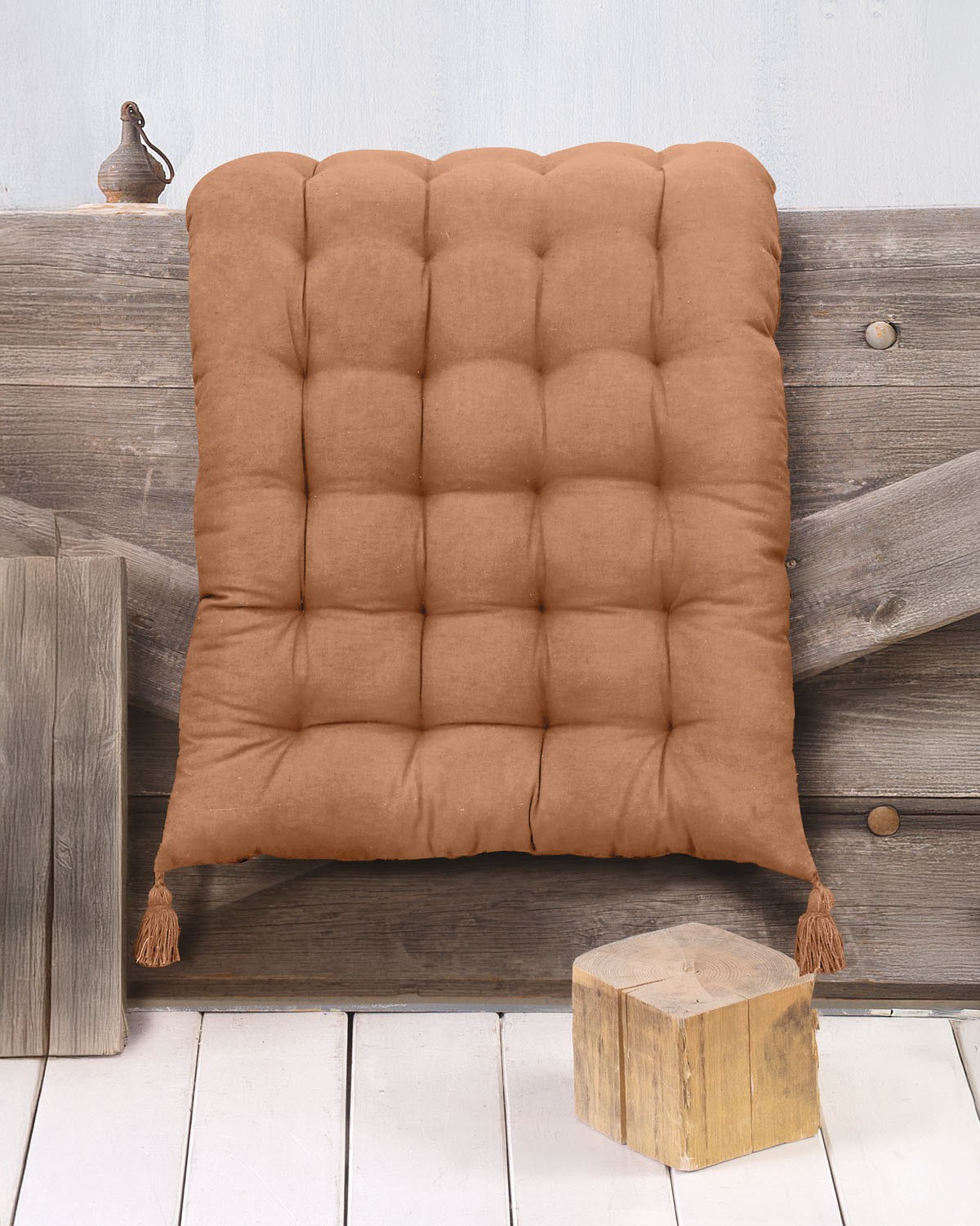 Μαξιλαροθήκη Διακόσμησης Δαπέδου Rythmos Sonia Τερακοτα 60x120