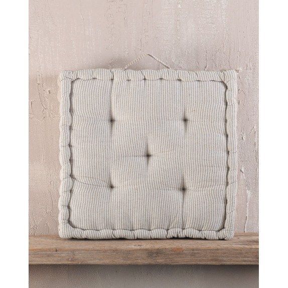 Μαξιλαροθήκη Διακόσμησης Δαπέδου Rythmos Kathy Ριγε Μπεζ...