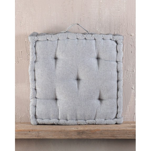 Μαξιλαροθήκη Διακόσμησης Δαπέδου Rythmos Kathy Ριγε Γκρι...