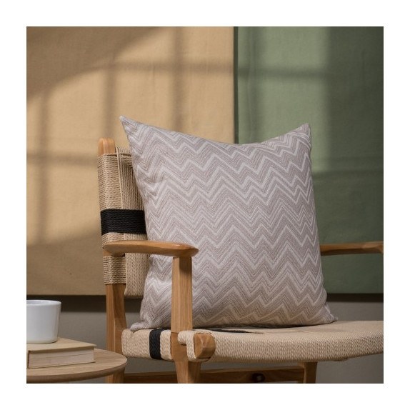Μαξιλαροθήκη Piacenza 02 - 65x65cm δαπέδου με γέμιση