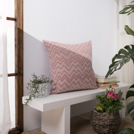 Μαξιλαροθήκη Piacenza 06 - 65x65cm δαπέδου με γέμιση