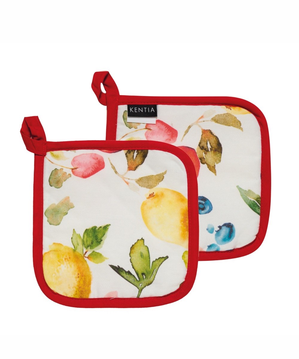 Σετ Πιάστρες Κουζίνας 2 Τεμαχίων Kentia Crosta 20x20