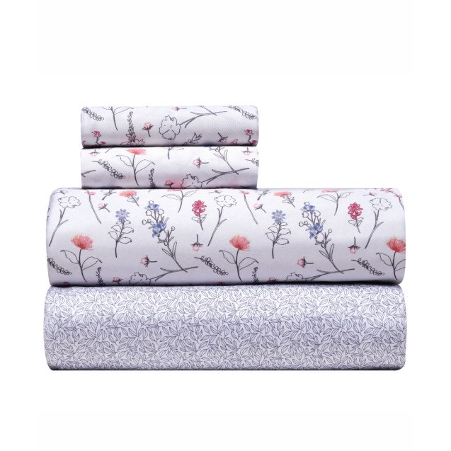 Σετ Σεντόνια King Size 4 Τεμαχίων Kentia Erbe...