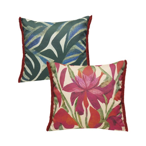 Σετ Μαξιλαροθήκες Διακόσμησης 2 Τεμαχίων Kentia Fancy S25...