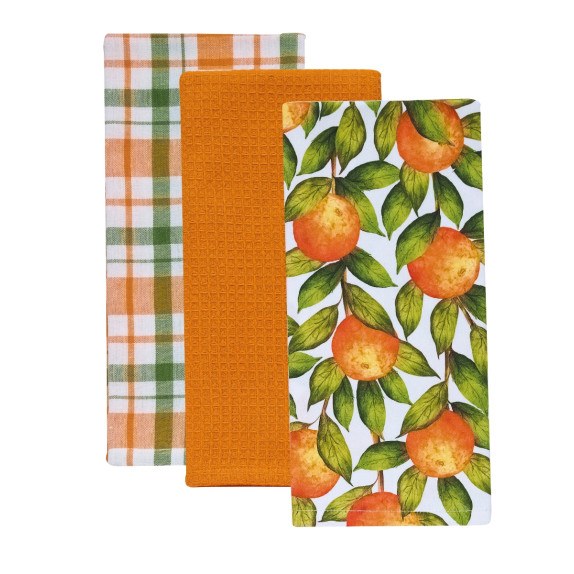 Σετ Πετσέτες Κουζίνας 3 Τεμαχίων Kentia Fazzy 251 40x60