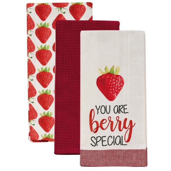 Σετ Πετσέτες Κουζίνας 3 Τεμαχίων Kentia Fazzy 252 40x60