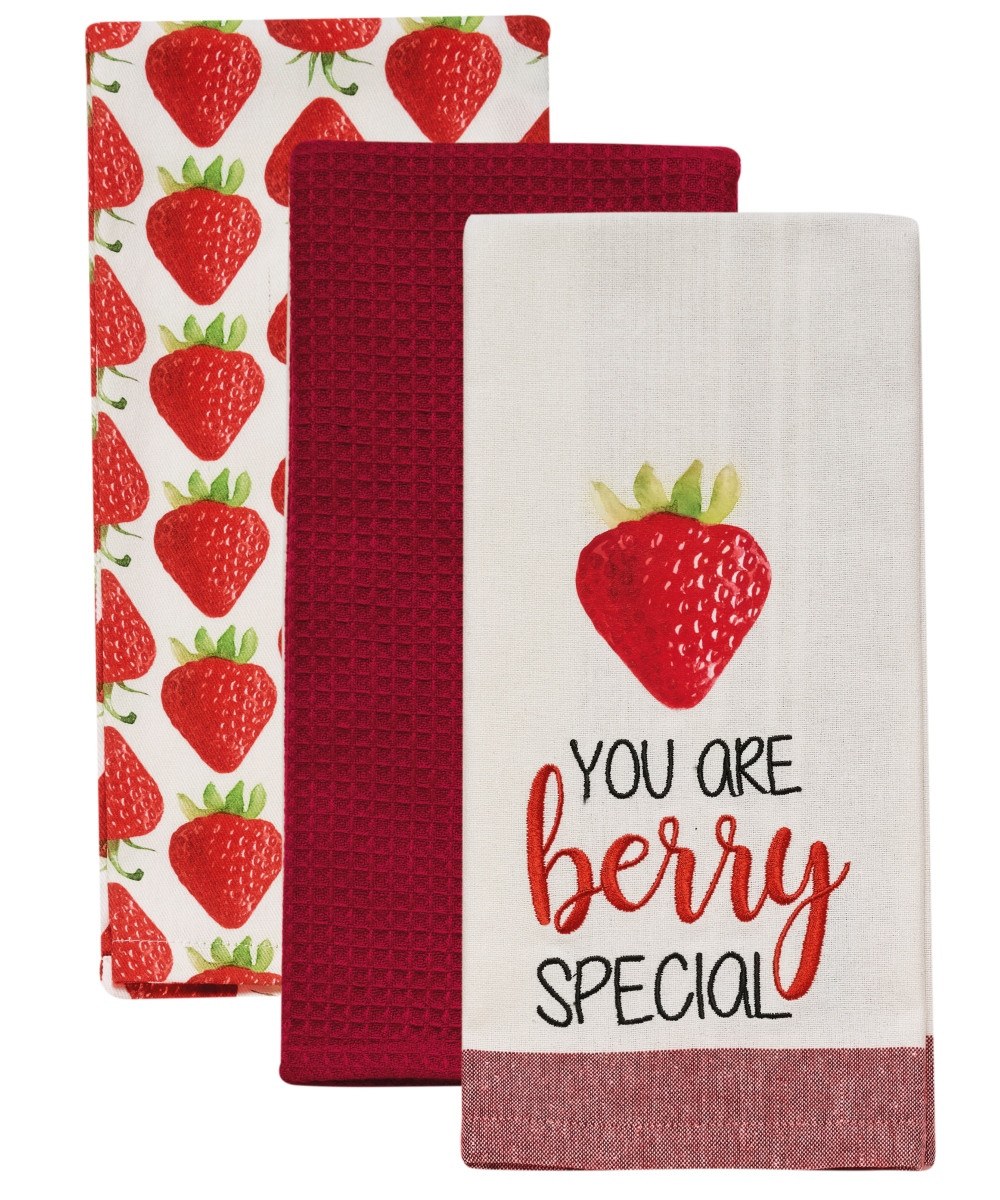 Σετ Πετσέτες Κουζίνας 3 Τεμαχίων Kentia Fazzy 252 40x60