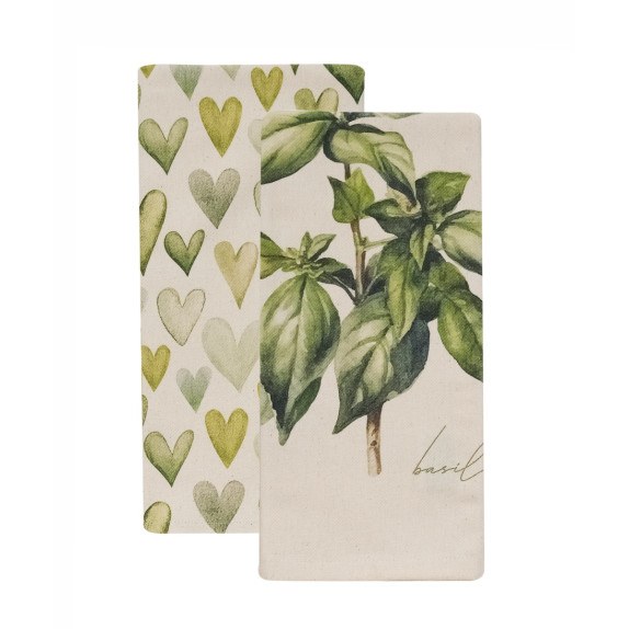 Σετ Πετσέτες Κουζίνας 2 Τεμαχίων Kentia Fazzy 259 40x60