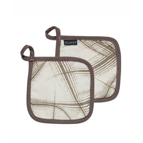 Σετ Πιάστρες Κουζίνας 2 Τεμαχίων Kentia Felce 20x20