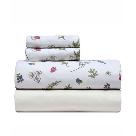 Σετ Σεντόνια King Size 4 Τεμαχίων Kentia Frutilla 12 270x270