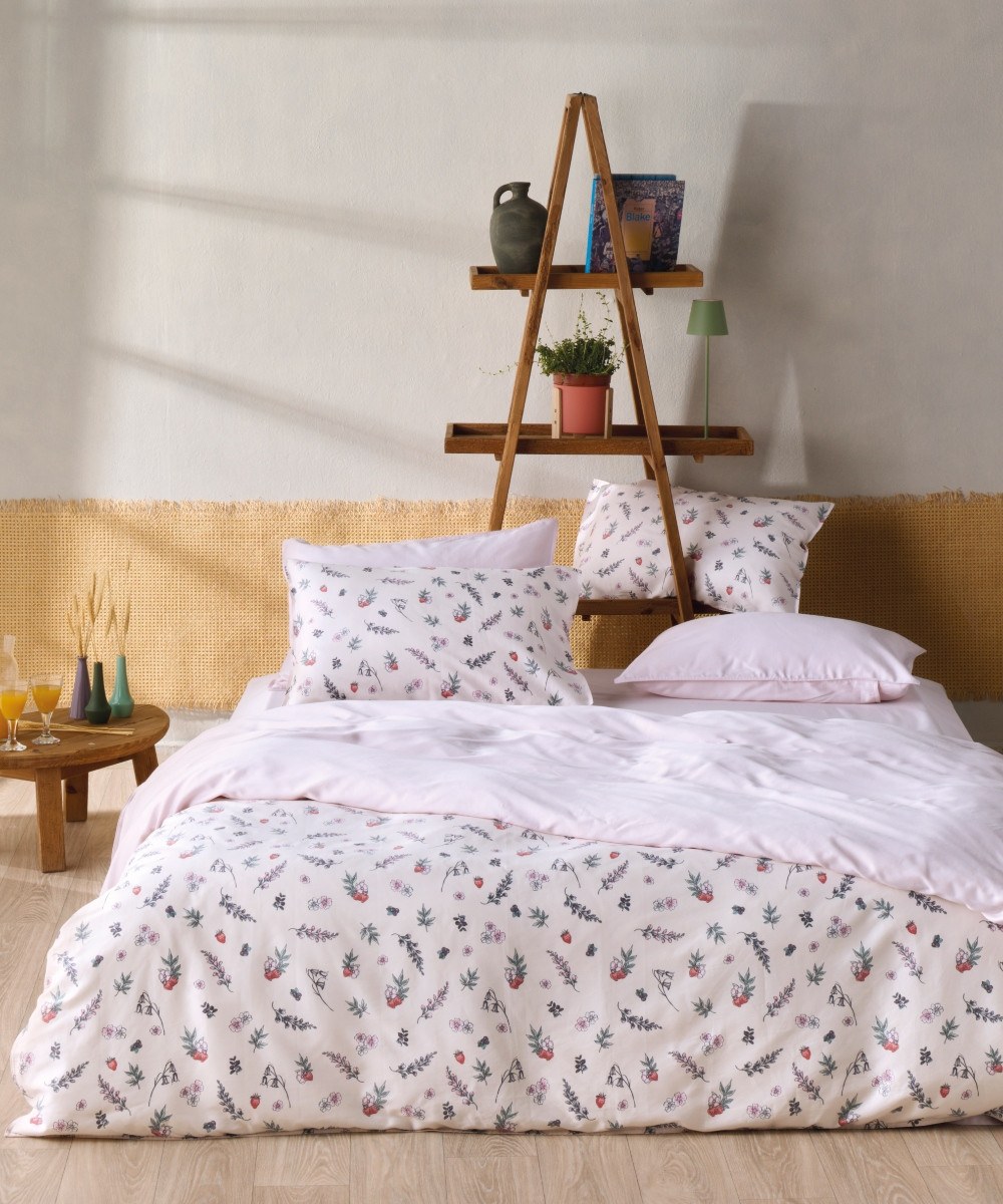 Σετ Σεντόνια King Size 4 Τεμαχίων Kentia Frutilla 14 27