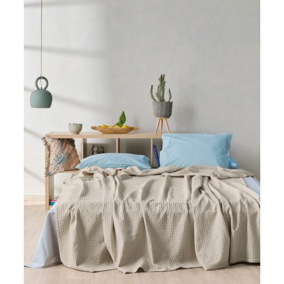 Κουβέρτα Πικέ King Size Kentia Illusion 12 260x250