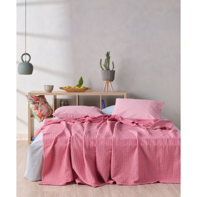 Κουβέρτα Πικέ King Size Kentia Illusion 20 260x250