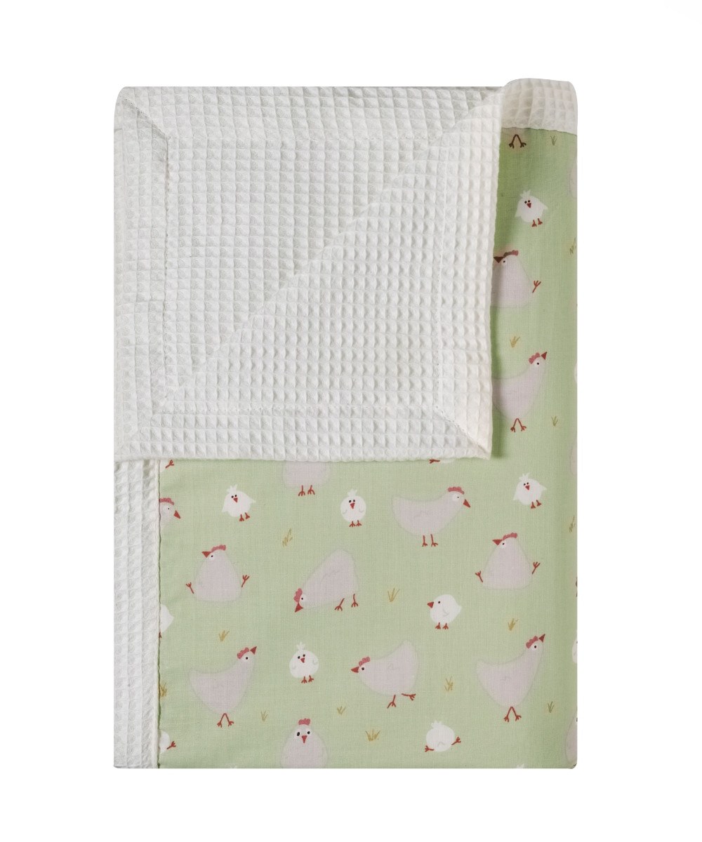 Κουβέρτα Κούνιας kentia Kota 100x150