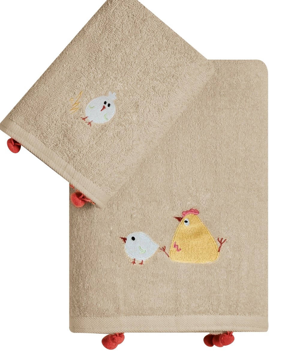 Σετ Παιδικές Πετσέτες 2 Τεμαχίων Kentia Kota 70x125,40x60