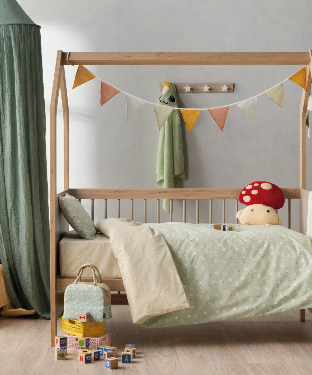 Σετ Σεντόνια Κούνιας 3 Τεμαχίων Kentia Kota 120x170