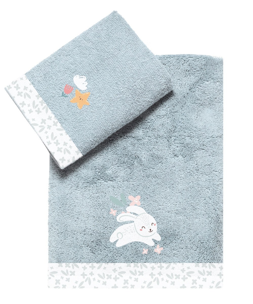 Σετ Παιδικές Πετσέτες 2 Τεμαχίων Kentia Kounelito 70x125,40x60