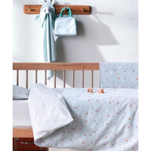 Σετ Σεντόνια Κούνιας 3 Τεμαχίων Kentia Kounelito 120x170