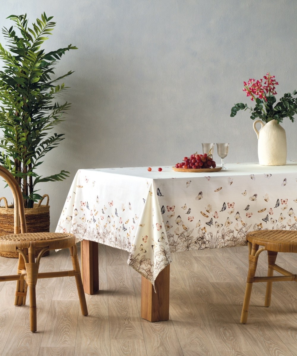 Kentia - ΣΗΜΑΝΤΙΚΟ: Σε περίπτωση διαφοράς τιμής από το κατάστημα ισχύει παντα και μόνο η τιμή του καταστήματος Τραπεζομάντηλο Kentia Liblika 135x180