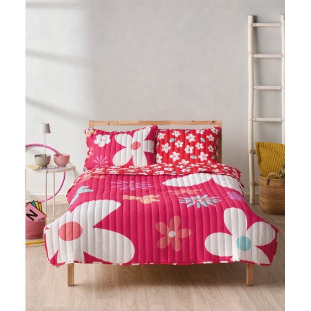 Σετ Παιδικό Κουβερλί Μονό 2 Τεμαχίων Kentia Liblika 160x220