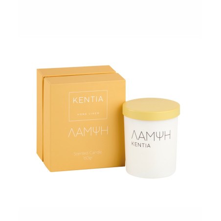 Kentia Mood 25 Λαμψη Αρωματικο Κερι Ginger Lemon Tart