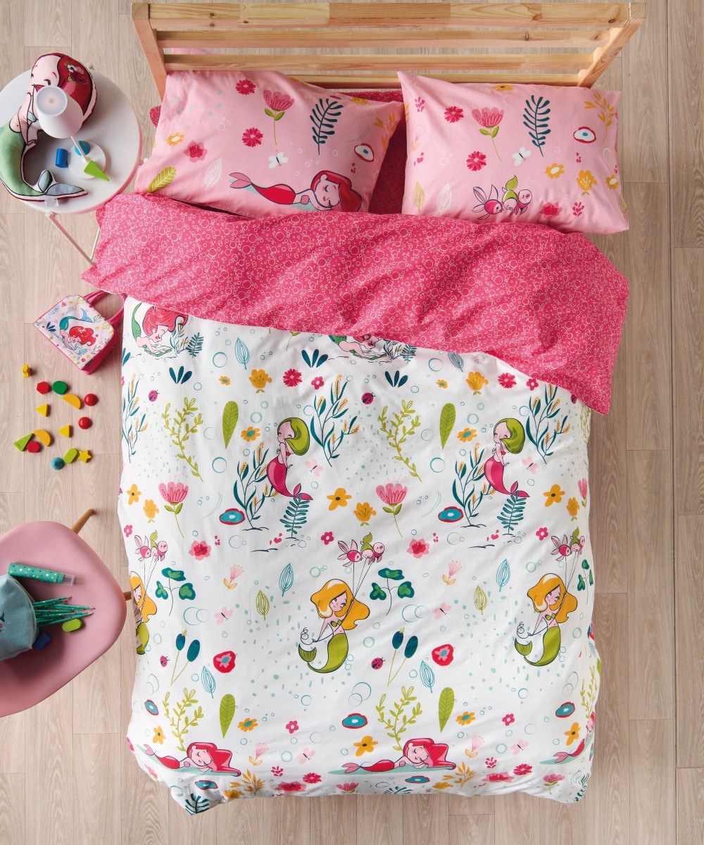 Σετ Παιδικά Σεντόνια Μονά 3 Τεμαχίων Kentia Pady 160x27