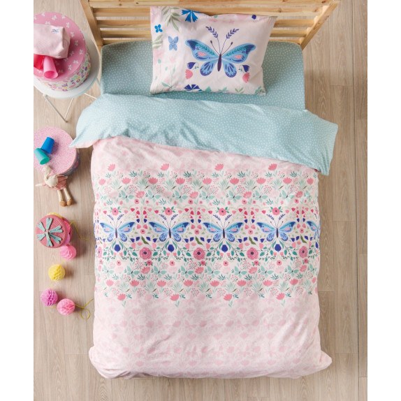 Σετ Παιδική Παπλωματοθήκη Μονή 2 Τεμαχίων Kentia Pieta...