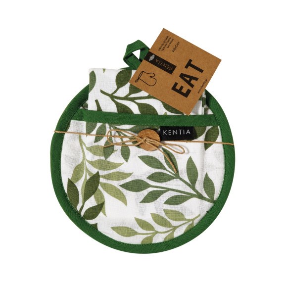Σετ Πετσέτες Κουζίνας 2 Τεμαχίων Kentia Pot 252