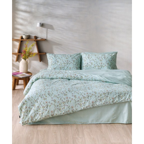 Σετ Παπλωματοθήκη Υπέρδιπλη 3 Τεμαχίων Kentia Rogelia 10...