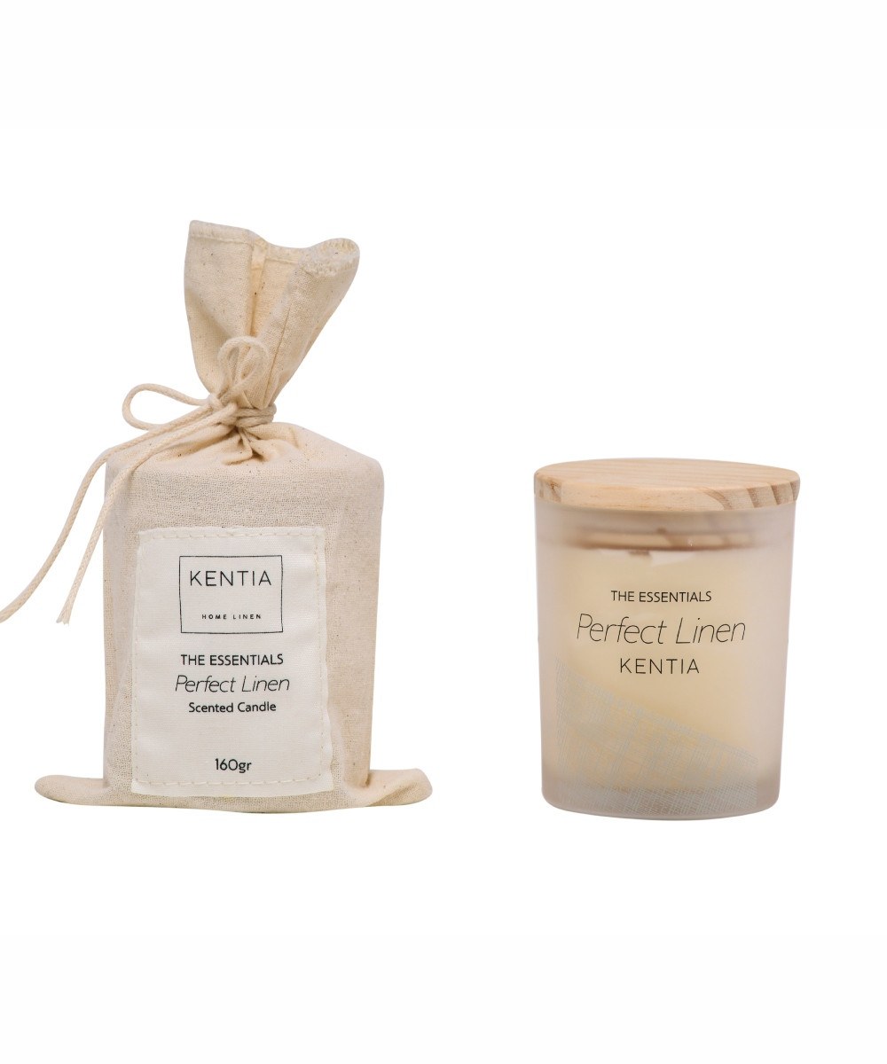 Kentia Sense 25 Perfect Linen Αρωματικο Κερι Mimosa Cardamom