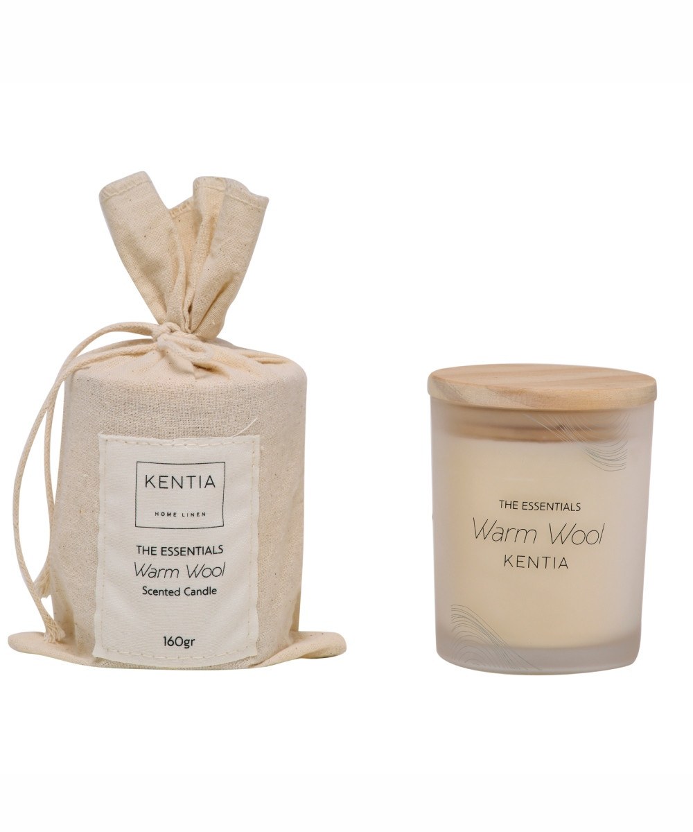 Kentia Sense 25 Warm Wool Αρωματικο Κερι Winter Jungle