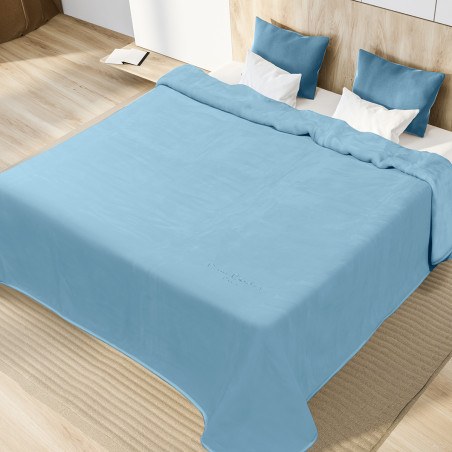 ΚΟΥΒΕΡΤΑ ΥΠΕΡΔΙΠΛΗ 220X240 PIERRE CARDIN NANCY STER 545 LIGHT BLUE(03)